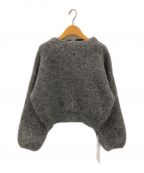 HER LIP TOハーリップトゥ）の古着「Mohair Blend Knit Pullover」｜グレー