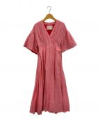 MYLANマイラン）の古着「Box Pleated Dress」｜ピンク