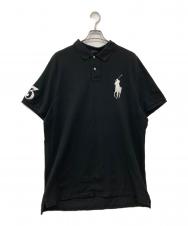 POLO RALPH LAUREN (ポロ・ラルフローレン) ビッグポニーポロシャツ ブラック サイズ:XXL