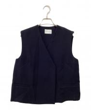 UNITED ARROWS (ユナイテッドアローズ) COMFY Vネック ベスト ネイビー サイズ:Free