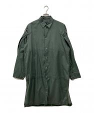 ALMOSTBLACK (オールモストブラック) SHIRTS COAT グリーン サイズ:2