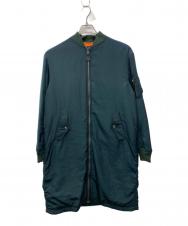 G.V.G.V (ジーヴィージーヴィー) LACE UP MA-1 COAT グリーン サイズ:36
