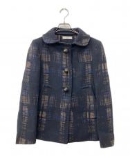 PRADA (プラダ) ショートコート ブラック サイズ:38