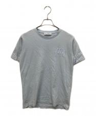 J.W.ANDERSON (ジェイダブリューアンダーソン) Embroideried Logo T-shirt ライトブルー サイズ:S