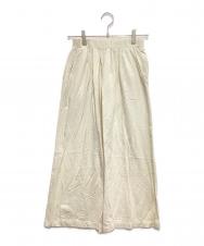 OZMA (オズマ) Ozma of California Crop Wide Pants ホワイト サイズ:XS