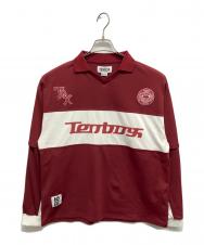 TENBOX (テンボックス) Convertible Game Shirt ワインレッド サイズ:M
