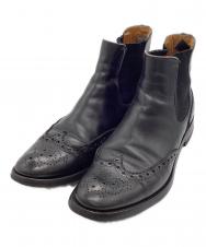 Church’s (チャーチ) KETSBY ウィングチップ サイドゴアブーツ ブラック サイズ:23