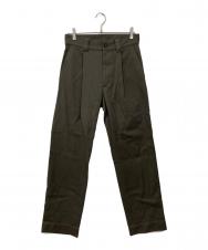 MARGARET HOWELL (マーガレットハウエル) WOOL COTTON GABARDINE カーキ サイズ:S