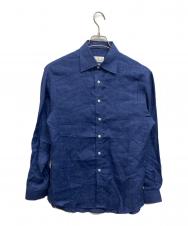 COLONY CLOTHING (コロニークロージング) リネンシャツ ブルー サイズ:XS