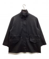 theory (セオリー) Neo Smooth Jersey OS Parka J ブラック サイズ:Ｐ 未使用品