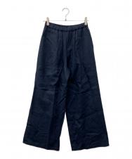 Graphpaper (グラフペーパー) Linen Easy Wide Pants ネイビー サイズ:00