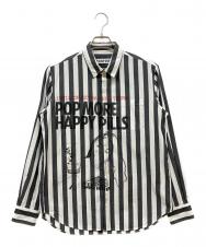 Hysteric Glamour (ヒステリックグラマー) SIENA BARNES レギュラーカラーシャツ グレー サイズ:M