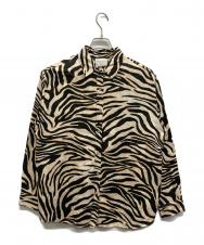 forte forte (フォルテ・フォルテ) ゼブラシャツ ベージュ サイズ:Free