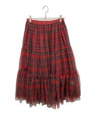 Freada (フリーダ) チュール チュチュスカート レッド サイズ:Free