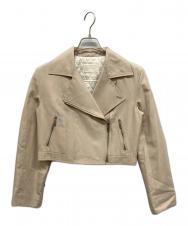 FOXEY BOUTIQUE (フォクシー ブティック) ショートジャケット ベージュ サイズ:38