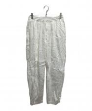 MARKWARE (マーカウェア) HEMP SHIRTING CLASSIC FIT EASY PANTS(ヘンプ シャーティング クラシック フィット イージー パンツ) ホワイト サイズ:3