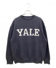 THE BOOK STORE (ザ ブックストア) YALE WOOL HAND KNITTING ブラック サイズ:SIZE Free