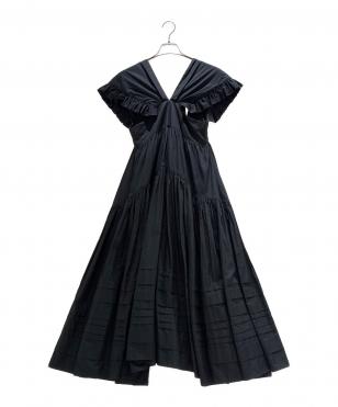 Ruffle Gathered Maxi Dress/フリルギャザーロングワンピース