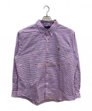 RALPH LAUREN (ラルフローレン) チェックシャツ ピンク×ネイビー サイズ:XXL 未使用品