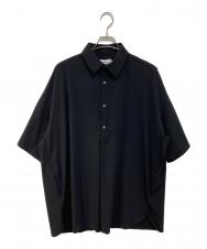 Graphpaper (グラフペーパー) Flex Tricot S/S Pullover Shirt ブラック サイズ:O/S