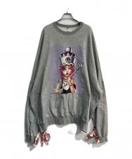 KIDILL (キディル) Oversized Pullover Sweat KL585 グレー サイズ:Free