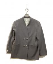 STATE OF MIND (ステートオブマインド) パールボタンジャケット グレー サイズ:SIZE M