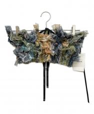 Ameri (アメリ) RIPPLE SHAGGY ART BARE TOP イエロー サイズ:Free 未使用品