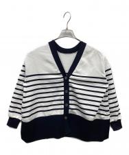 UNITED ARROWS TOKYO (ユナイテッドアローズトウキョウ) ミニマル 2WAY カーディガン ホワイト サイズ:FREE