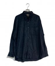 RRL (ダブルアールエル) コーデュロイシャツ 三ツ星タグ SH-RR-YS-5012 ブラック サイズ:L