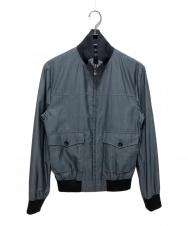 DOLCE & GABBANA (ドルチェ&ガッバーナ) ジップアップジャケット ブルー サイズ:46