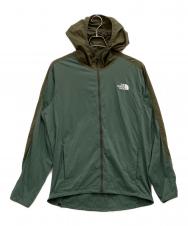 THE NORTH FACE (ザ ノース フェイス) エニータイムウィンドフーディ オリーブ サイズ:XL