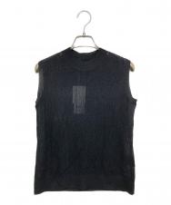 theory luxe (セオリーリュクス) LUTON ELDO ノースリーブニット ブラック サイズ:38 未使用品
