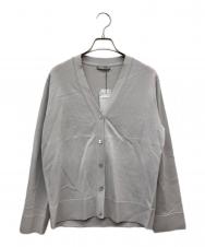theory luxe (セオリーリュクス) Vネックカーディガン グレー サイズ:38 未使用品