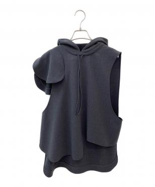 CIRCLE SLEEVE HOODIE PULLOVER