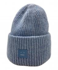 Acne studios (アクネ ストゥディオス) スモールFaceロゴビーニー スカイブルー