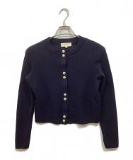 la maille sezane (ラ マイユ セザンヌ) メタル釦カーディガン ネイビー サイズ:SIZE XXS