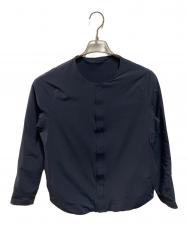 DESCENTE ALLTERRAIN (デザイント オルテライン) PERFORATED INSULATION SHIRT ネイビー サイズ:Ｓ