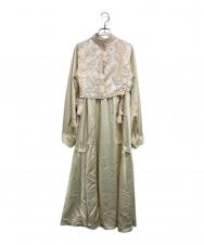 theodoric.dy (セオドリックディ) Jacquard Vest Set One-piece アイボリー サイズ:FREE
