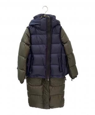 ドッキングナイロンダウンコート