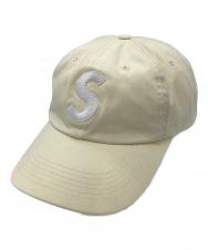 SUPREME (シュプリーム) Pigment Coated S Logo 6-Panel アイボリー サイズ:Free