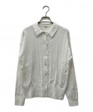 BRILL (ブリル) ケーブルポロカーディガン ホワイト サイズ:Free 未使用品