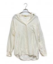 MUSE de Deuxieme Classe (ミューズ ドゥーズィエム クラス) silk wash シャツ アイボリー サイズ:無し