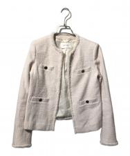 BEIGE (ベイジ) CAMBON/ツイードジャケット アイボリー サイズ:2