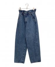 anuke (アンヌーク) Waist Tuck Denim インディゴ サイズ:36