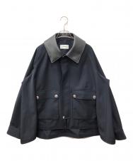 THE RERACS (ザ リラクス) SHORT FISHING PONCHO ネイビー サイズ:38