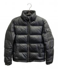 JACKROSE (ジャックローズ) レザーダウンジャケット ブラック サイズ:3