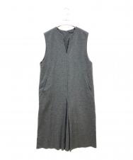 23区 (ニジュウサンク) ウールミルドジャージー ボックスタック ジャンパースカート グレー サイズ:40 未使用品