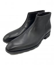 Whoop-de-doo (フープディドゥ) サイドジップブーツ ブラック サイズ:SIZE 40