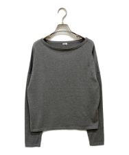 BRILL (ブリル) コットンニット グレー サイズ:F