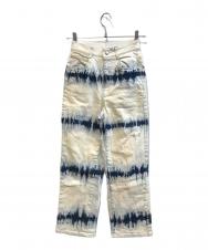 STELLA McCARTNEY (ステラマッカートニー) デニムパンツ　604194 SOH67 ホワイト×ブルー サイズ:24